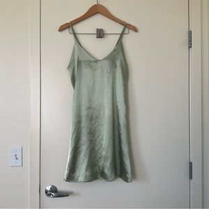 Zaful Satin Mini Dress